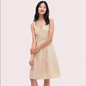 Kate Spade floral organza dress